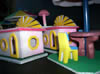 picture of styrofoam miniature houses